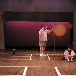 100 Aspects of the Moon pictured: Chris Wells, Joanna P. Adler; photo by Carl Skutsch