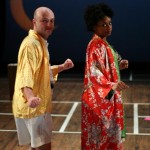 100 Aspects of the Moon pictured: Matthew Maher, April Matthis; photo by: Carl Skutsch