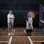 100 Aspects of the Moon pictured: Chris Wells, Tim Kang, Joanna P. Adler; photo by: Mark Barton