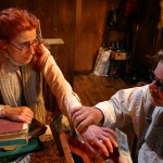 Dearest Eugenia Haggis pictured: Caitlin Miller, Matthew Cowles; photo by Carl Skutsch