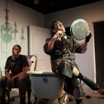 Phoebe in Winter by Jen Silverman, directed by Mike Donahue; featuring Chinasa Ogbuagu and Christopher Ryan Grant; photo by Heather Phelps-Lipton