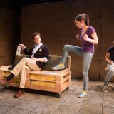Ethan Dubin, Reyna de Courcy, and Zoë Geltman