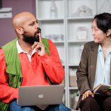 Yonatan Gebeyehu and Sue Jean Kim