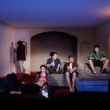 (L to R) Bruce McKenzie, Talene Monahon, Sarah Steele, Brendan George and Ethan Dubin